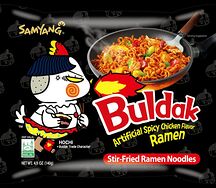 Лапша Buldak острая