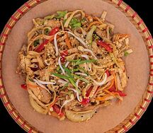 Удон с курицей