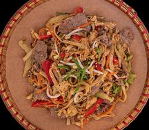 Удон с говядиной