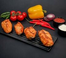 Шашлык из филе куриной грудки