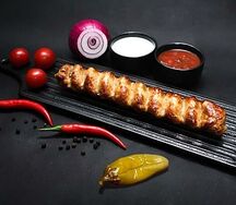 Кебаб из индейки острый