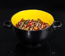 С креветками, кальмаром и мидиями