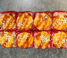 Ролл Сальмон запеченный
