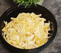 Салат Крабовый с дайконом и масаго