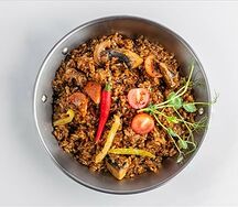 Азиаткий рис с овощами