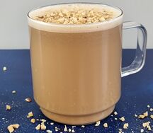 Карамельно-фундучный горячий кофе