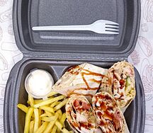 Шаурма открытая по-арабски