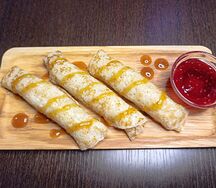 Блинчики со сгущёнкой 