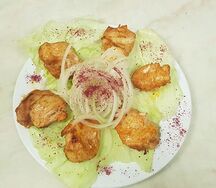 Куриные грудки на углях