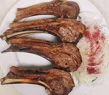 Шашлык из бараньей корейки