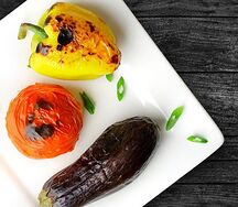 Овощи на углях