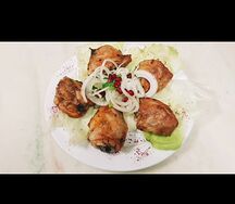 Куриные бедра на углях