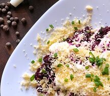 Салат из свеклы с сыром