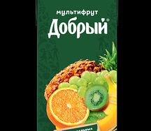 Сок Доб­рый муль­ти­фрук­то­вый