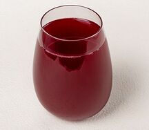 Морс из черной смородины собственного приготовления