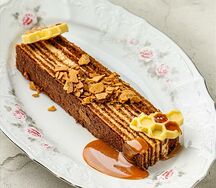 Медовик с каштановым медом