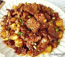 Жареная говядина с кумином