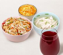 Бизнес-ланч Классический L с морсом