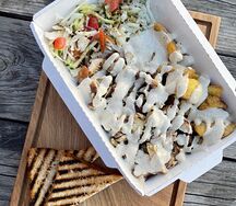 Ланч-бокс с колбасками