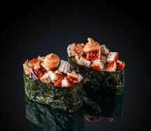 Гункан с угрем (острый)