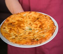 Кубдари с говядиной и свининой