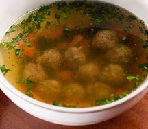 Суп с фрикадельками