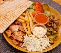 Шаурма открытая