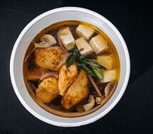Мисо суп с курицей