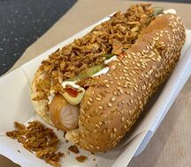 Классический хот-дог с говядиной