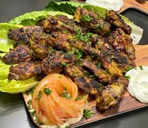 Комбо BBQ, крылышки, салат