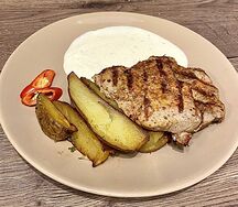 Свинина с картофелем по-домашнему
