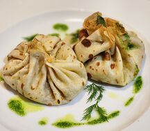 Блинчики с жюльеном из цыпленка