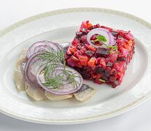 Винегрет с сельдью