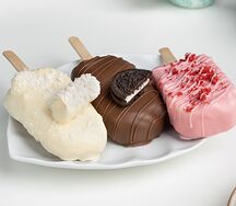 Мини чизкейк на палочке