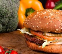 Биг бургер с говядиной