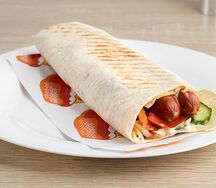 Хот-дог в лаваше