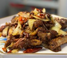 Запеченные свиные ножки