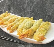 Креветки в кляре