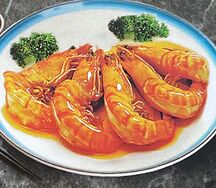 Креветки на гриле