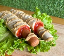 Хот-дог французский с говяжьей колбаской халяль