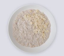 Каша овсяная на кокосовом молоке