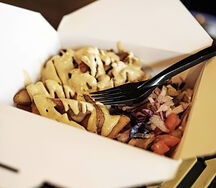 Ланч-бокс с колбасками