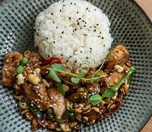 Кунг Пао с рисом