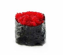 Гункан с икрой тобико