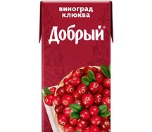 Сок Добрый Винoград-Клюква