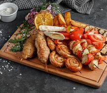 Макси гриль на большую компанию