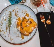 Павлова с курдом маракуйя