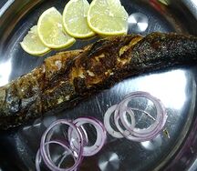 Рыба Фрей с масала средне-острое