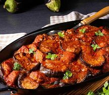 Баклажаны по-египетски vegan