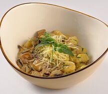 Ньокки с грибами